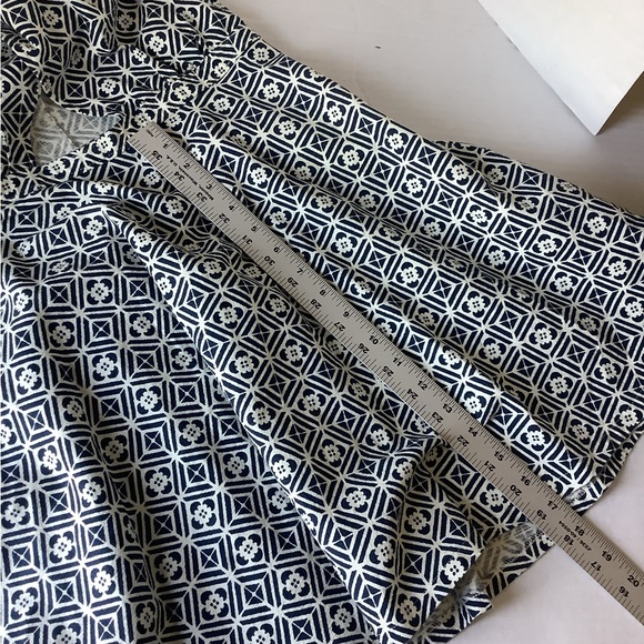 Hollister Sleeveless Dress Navy White Size Large New - Picture 11 of 11